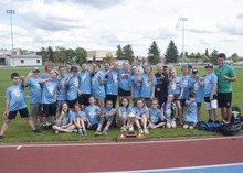 For the second year in a row École Notre Dame School is the winners of St. Thomas Aquinas Roman (STAR) Catholic School Division's annual Track STAR Challenge. 