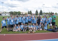 For the second year in a row École Notre Dame School is the winners of St. Thomas Aquinas Roman (STAR) Catholic School Division's annual Track STAR Challenge.